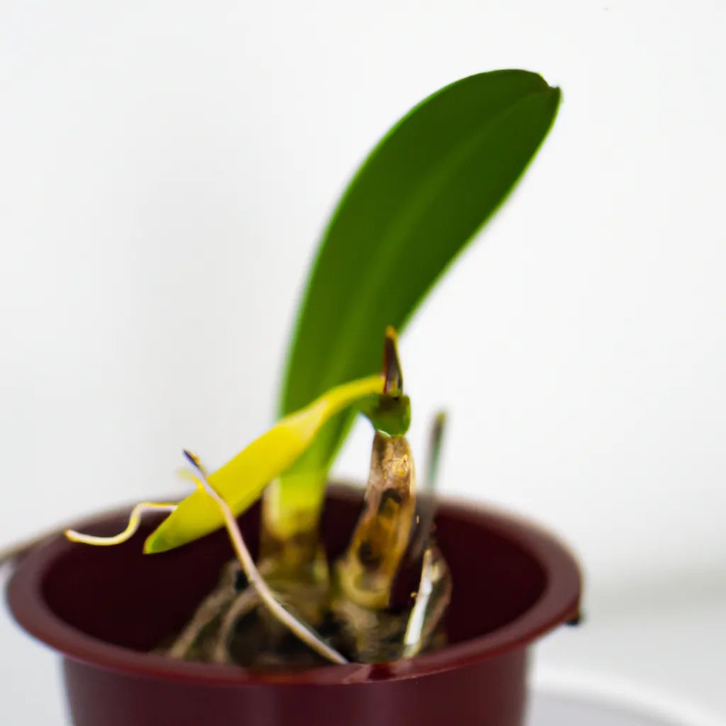 folha de orquídea